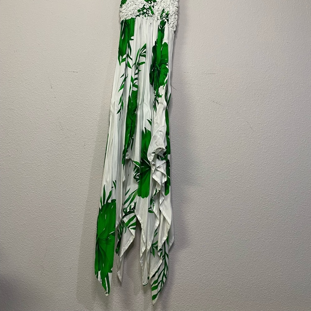 Plant Print Sun Dress